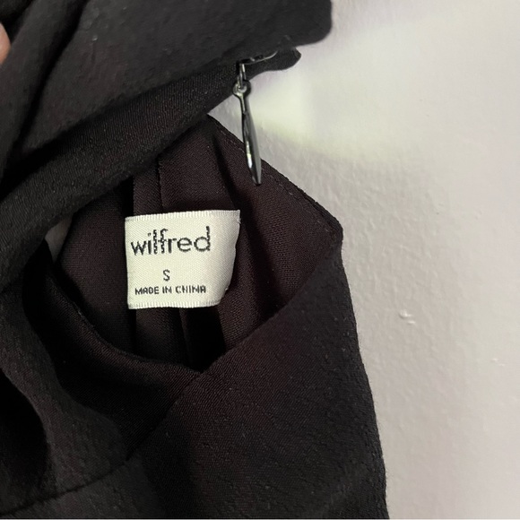 Aritzia Wilfred Black Angelique Dress - Picture 8 of 9